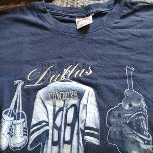 90's nutmeg Cowboys Michael Irvin Tee